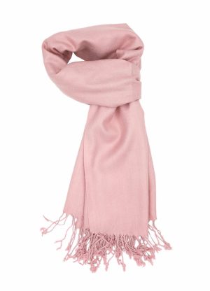 baby pink color scarf image 3