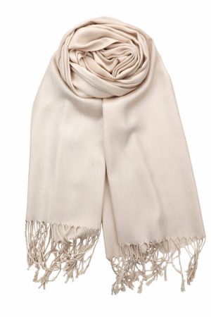 beige pashmina shawl wrap
