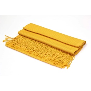 large lightweight solid color gold pashmina shawl wrap scarf - 28
