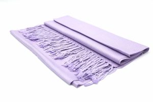 lilac pashmina scarf