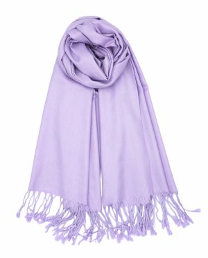 lilac pashmina scarf