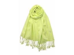 lime green pashmina scarf