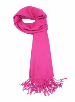 magenta pashmina scarf