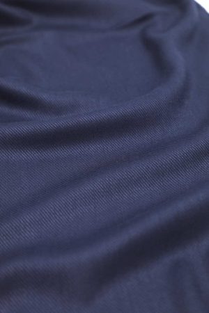 Alternative view of Newport navy Pashmina Shawl Wrap Scarf