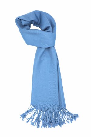 pale denim blue pashmina