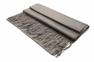 taupe pashmina scarf