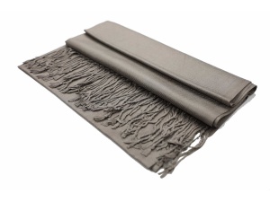 taupe pashmina scarf