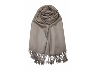 taupe pashmina scarf