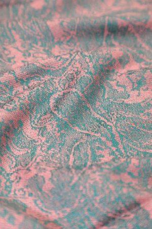 fabric with all paisley pattern and textile texture background