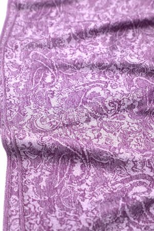 violet purple jacquard pashmina shawl
