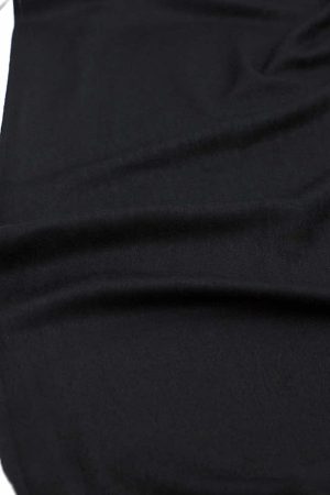 black jacquard pashmina shawl