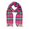 pink scottish plaid scarf