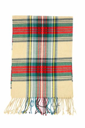 Stewart dress cashmere tartan scarf