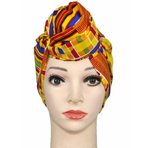 african kente turban wrap