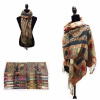 12 pack metallic pashmina indian scarf 062