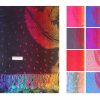 12 pack peacock rainbow pashmina rave scarf m47
