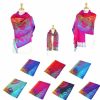 12 pack rainbow peacock pashmina shawl scarf 050